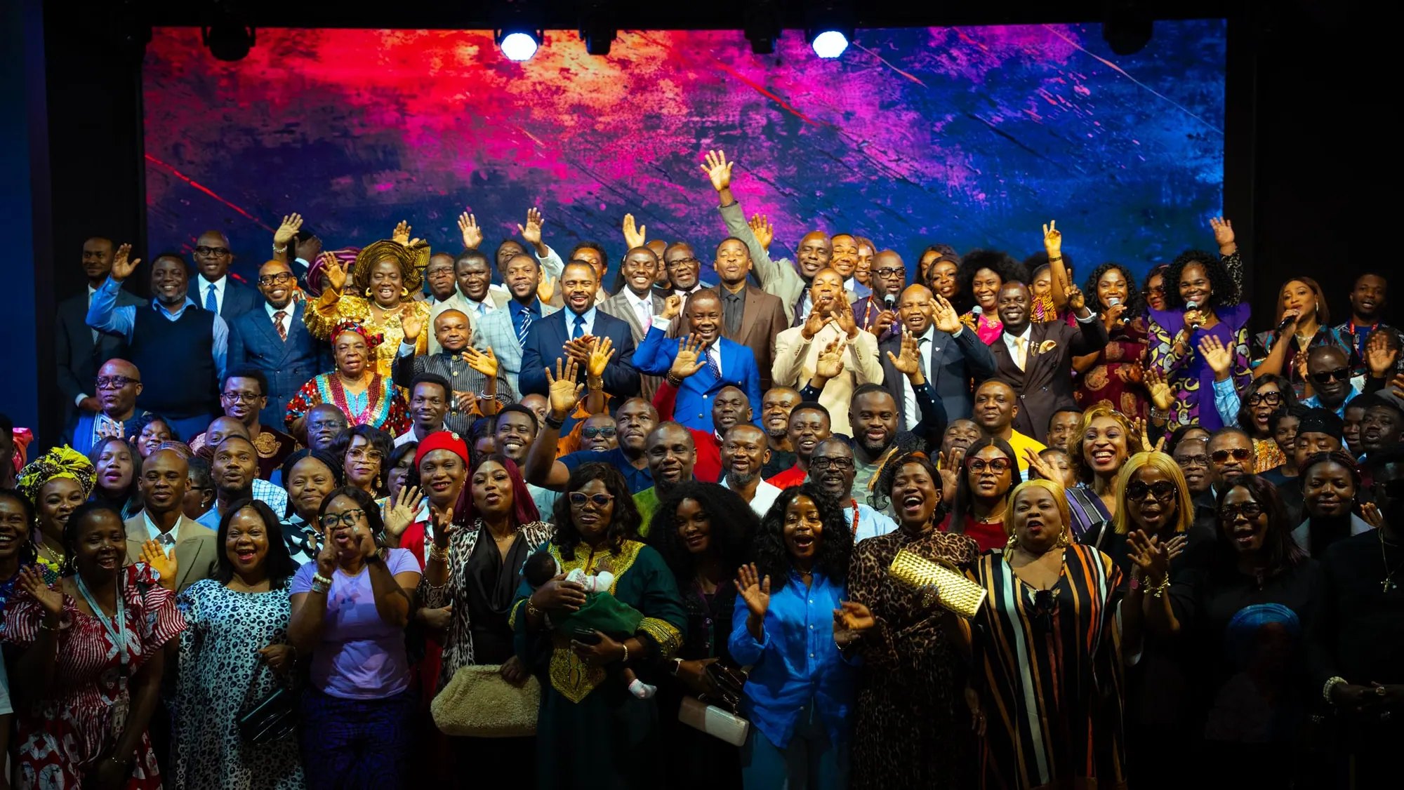 Church community worship